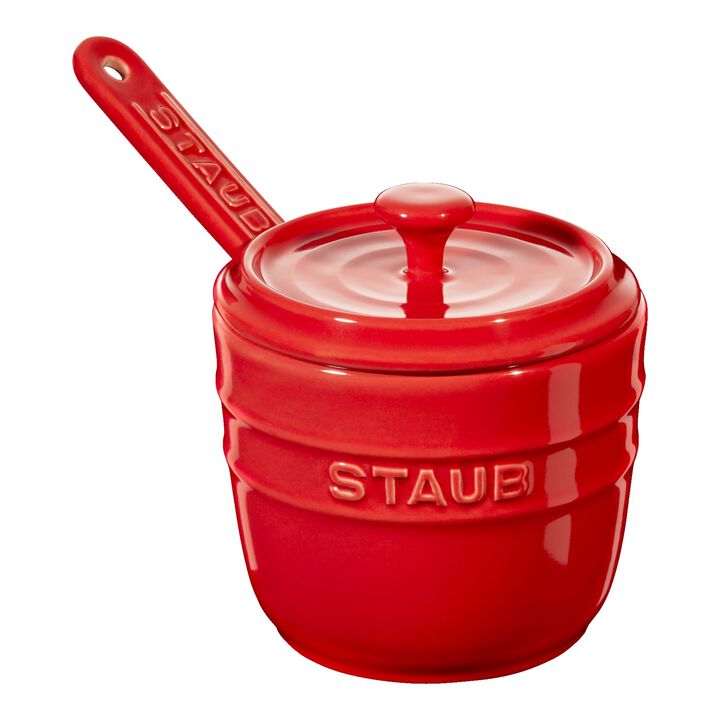 Ceramique, Açucareiro 9 cm, Cerâmica, Vermelho cereja, large 1