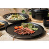 Dining Line, プレート フラット 26 cm, セラミック, ブラック, small 5