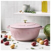 Cast Iron, 5 qt, Essential French Oven, Pink Peony - Factory Second, small 2