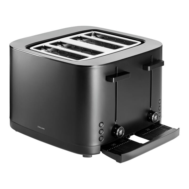 Enfinigy, 4 short slots Toaster - black, large 4