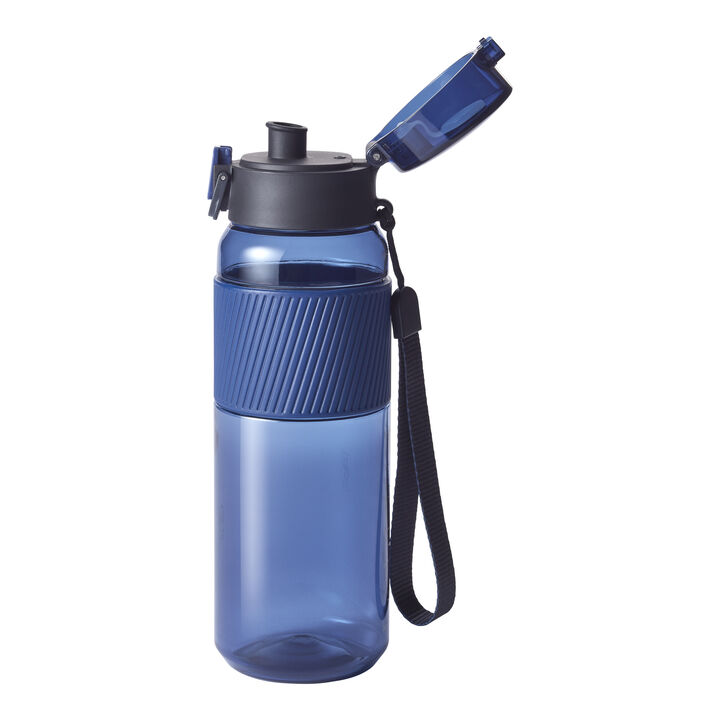 Bottle, Drinking bottle, 680 ml, tritan, dark blue, large 2