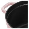 La Cocotte, Cocotte 26 cm, rund, Sorbet rose, Gusseisen, small 5