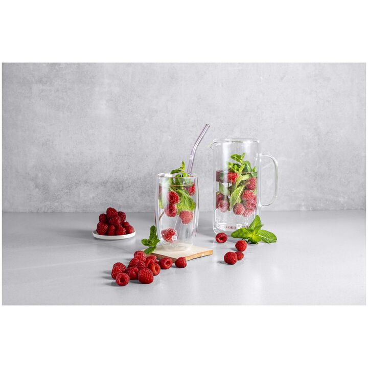 Sorrento Plus, 750 ml Borosilicate glass Carafe, large 2