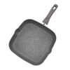 Modena, 28 cm / 11 inch aluminum square Grill pan, small 2