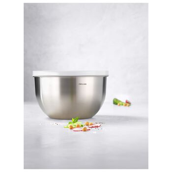 Vacuum bowl L / 24 cm, paslanmaz &ccedil;elik, Metalik Gri,,large 7