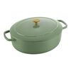 Bellamonte, Cocotte ovale - 31 cm, verde, small 1