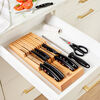 Signature, 11-pc, Knife block set, natural, small 2