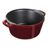 Cast Iron, 4-pc Stackable Set, Grenadine, Cast Iron , small 7