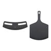 BBQ+, 2-pc Pizza Peel And Cutter Set, Fiber Wood , small 1