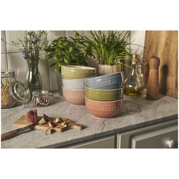 Kase Seti macaron | seramik | 14 cm / 6-par&ccedil;a | Karışık renkler,,large 8