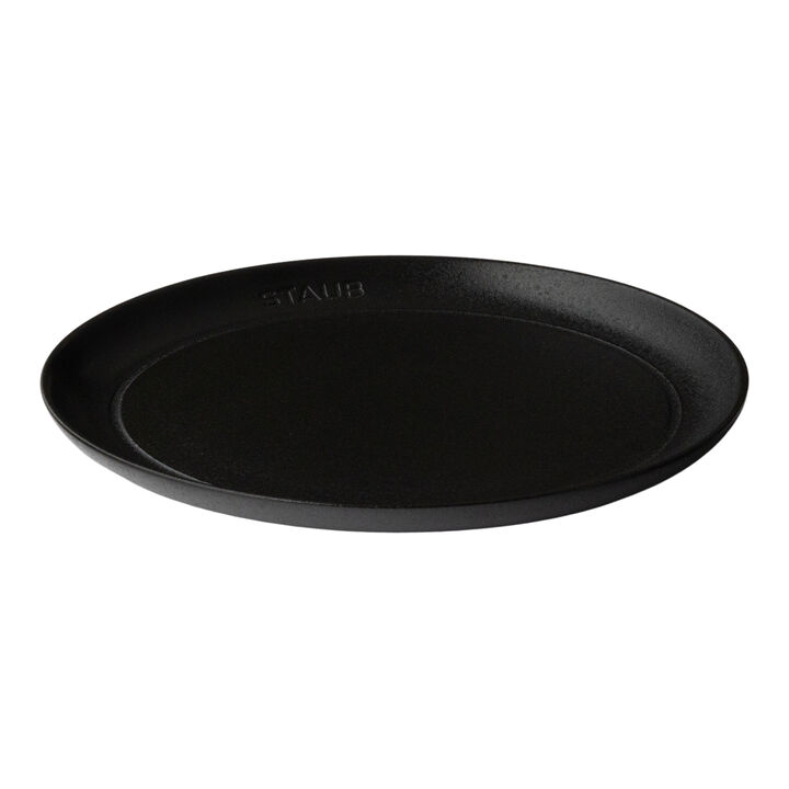 Dining Line, プレート フラット 15 cm, セラミック, ブラック, large 1