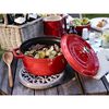 Serving, Base para panelas 23 cm, redondo, Ferro fundido, Cinza grafite, small 4