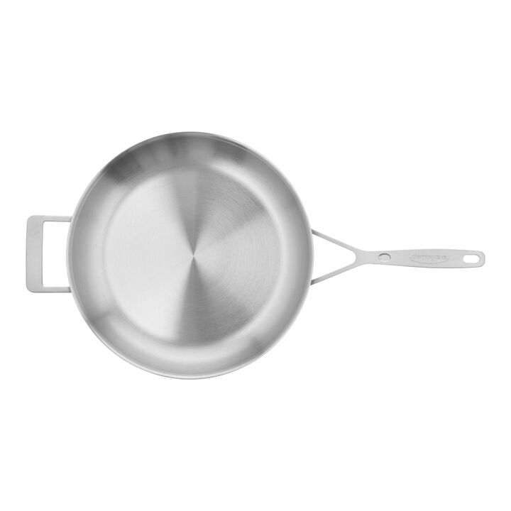 Industry 5, 12.5-inch, 18/10 Stainless Steel, Fry Pan With Helper Handle, large 3