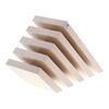 Storage, Beechwood, Slanted Italian Magnetic Block - White Stained, small 1