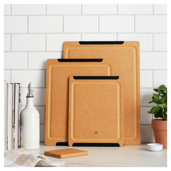 Cutting board set 4 Piece, fibre wood, large 4