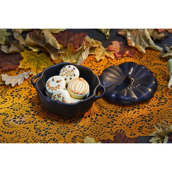 Ceramic Cocotte | Siyah | 12 cm | 500 ml | Balkabağı,,large 9