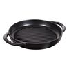 Grill Pans, Pure Grill 23 cm, Rund, Svart, Gjutj&auml;rn, small 1