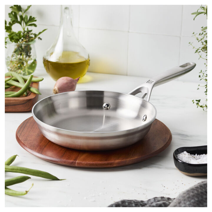 Motion Stainless Steel, 8-inch, Stainless Steel, Frying Pan, large 2