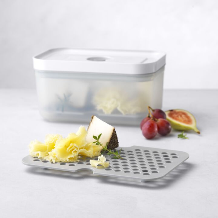 Fresh & Save, Vacuum accessory set drip trays for plastic boxes, M/L / 2-pcs, large 2