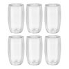 Sorrento, Dubbelwandige latemachiatto glazenset, 6-delig, small 1