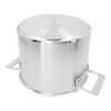Silver 7, Soeppan met dubbelwandig deksel 20 cm / 5 l, small 5