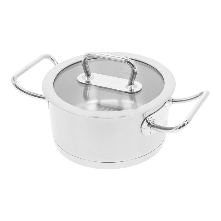 Diverto 3, Kookpot met glazen deksel 24 cm / 5 l, large 2