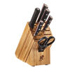 Evolution, 7-pc, Knife block set, natural, small 5