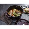 La Cocotte, 3.7 l cast iron round Cocotte, grenadine-red - Visual Imperfections, small 9