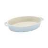 Stoneware, 4-pc, Macaron Mixed Baking Dish Set, light blue, small 10