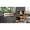 Flammkraft Model D, Built-in Natural gas grill, silver, small 4