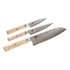 BIRCHWOOD 5000MCD, 3 Piece, Knife set, brown, small 1