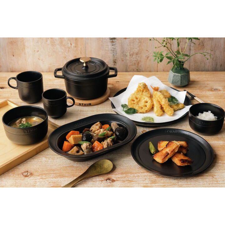 Dining Line, マグ 350 ml, セラミック, ブラック, large 3