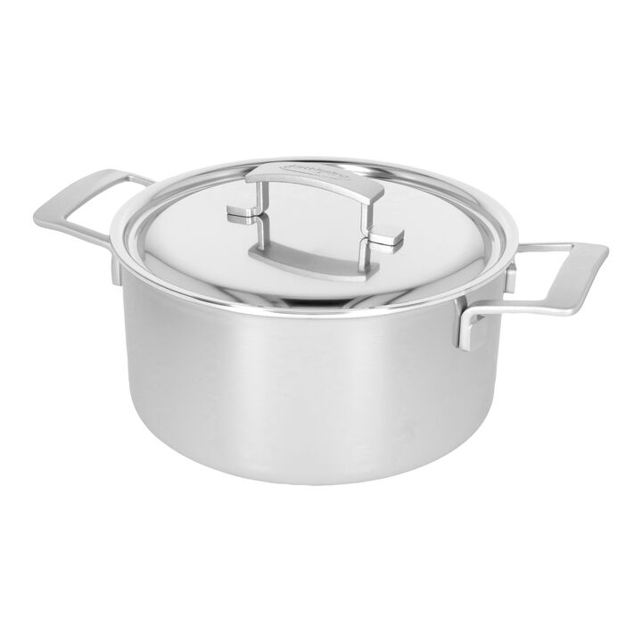 Industry 5, 5.5 qt, 18/10 Stainless Steel, Dutch Oven With Lid , large 2