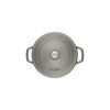 Braisers, Br&auml;ter mit Chistera Drop-Structure 28 cm, rund, Graphit-Grau, Gusseisen, small 5