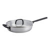 Milano Stainless Steel, 4 qt, Stainless Steel, Saute Pan With Lid, small 1