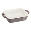 Ceramique, レクタンギュラーディッシュ 14 cm, セラミック, small 1