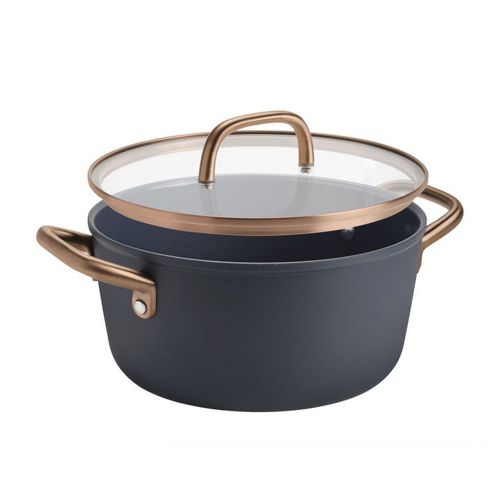 Milano, 7-pc, Cookware Set Ceramic Nonstick Titanium, large 4