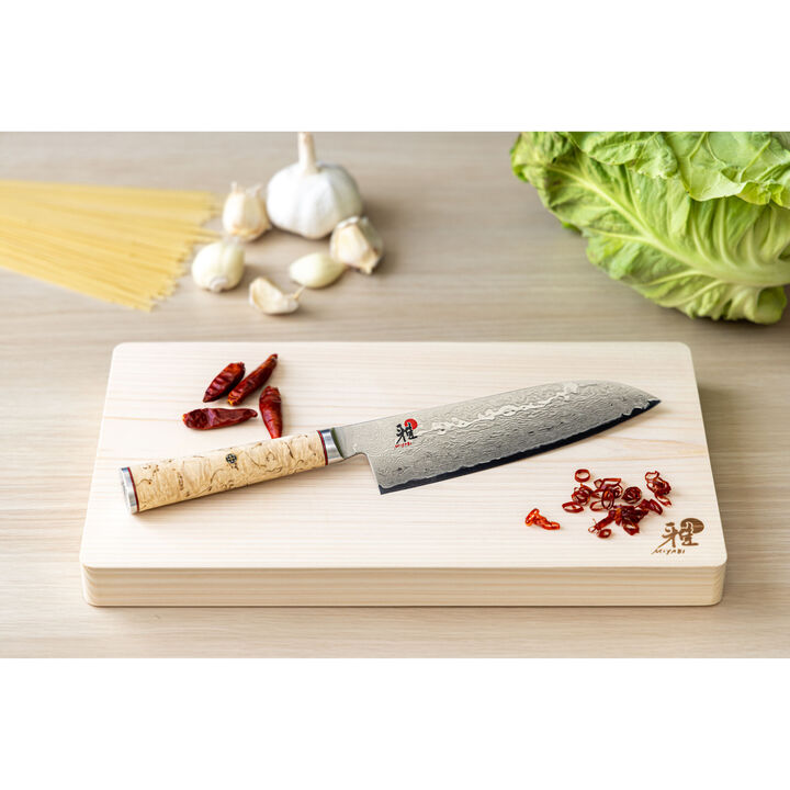BIRCHWOOD 5000MCD, Faca santoku 18 cm, Borda lisa, large 3