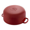 Bellamonte, Cocotte 20 cm / 2,5 l, Rond, Rood, small 4