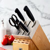 Four Star, 7-pc, Knife block set, natural, small 5
