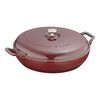 Cast Iron, 3.5 qt, Braiser, Grenadine, small 1