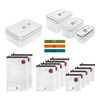 Fresh & Save, Set per sottovuoto con contenitori, sacchetti e accessori, 17-pz. / S/M/L, colori misti, Plastica, small 1