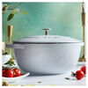 Cast Iron, 5 qt, Essential French Oven, pure-white, small 9