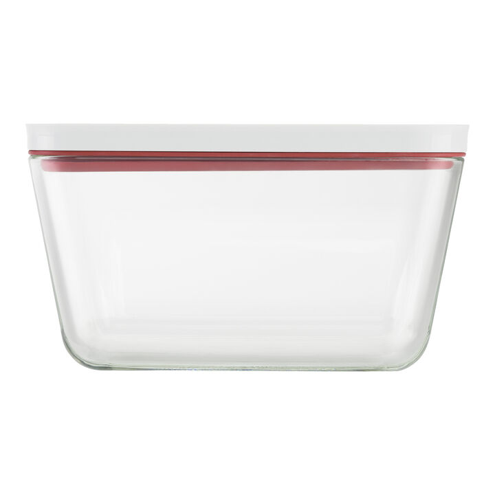 Fresh & Save, Contenitore sottovuoto L, vetro, rosso, large 3