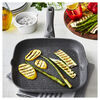 Modena, 28 cm / 11 inch aluminum square Grill pan, small 4