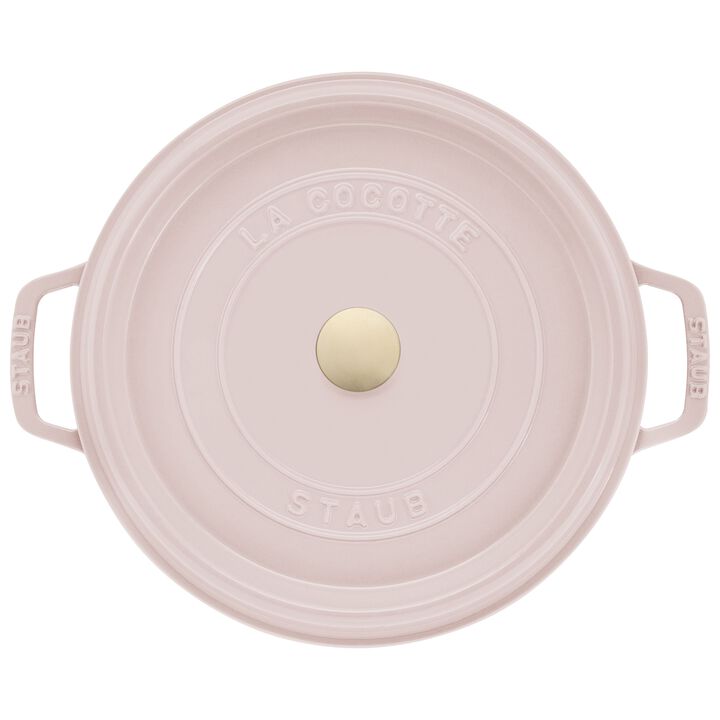La Cocotte, Cocotte 26 cm, rund, Sorbet rose, Gusseisen, large 4