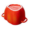 Ceramique, Cocotte 11 cm, pimineto, Naranja-rojo, Cer&aacute;mica, small 6