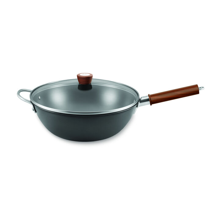 Dragon, 32 cm / 12.5 inch carbon steel Wok, large 1