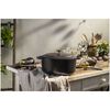 Bellamonte, Cocotte rotonda - 24 cm, nero, small 9