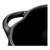 Ceramique, Cocotte 12 cm, calabaza, Negro, Cer&aacute;mica, small 6